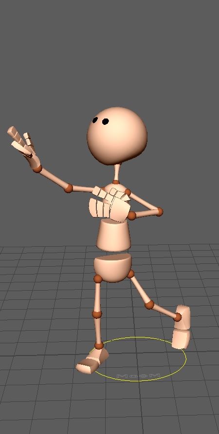 3D Animation Stance in love